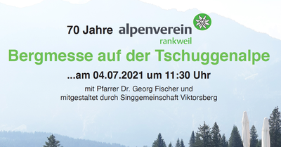 Alpenverein - Bergmesse Alpe Tschuggen