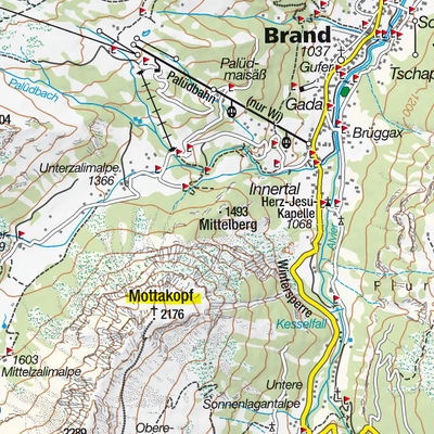 Alpenverein - Bergtour Mottakopf 2176m