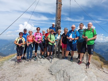 Klettersteig und Wanderung Madrisella 2.466m