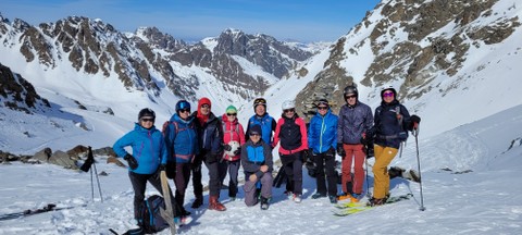Ski- und Schneeschuhtour Litzner Sattel 2.737m