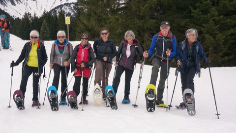Skifahren und Wandern auf Gapfohl