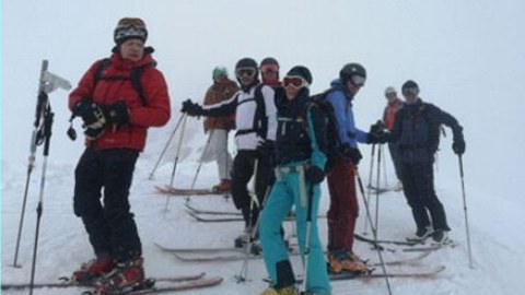 Skitour auf das Emanäpfle am 7. Jänner