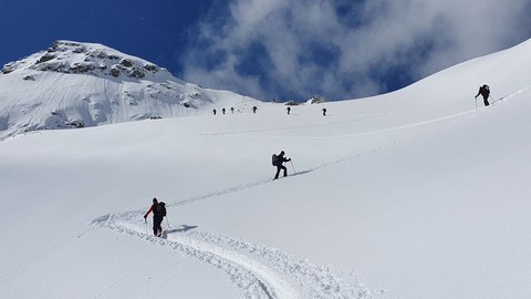 Skitour auf den Oberzalimkopf 2340m