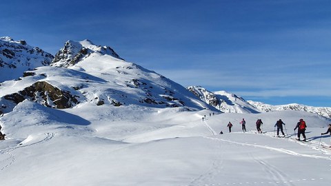 Skitour Breitfielerberg in der Silvretta
