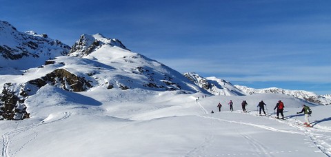 Skitour Breitfielerberg in der Silvretta