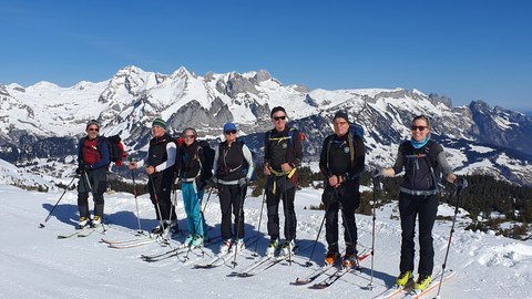 Skitour Gamserrugg (2.076m)