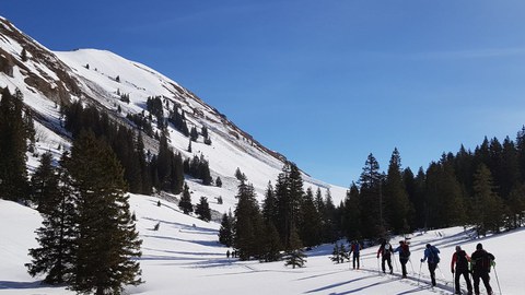 Skitour Mellau - Au