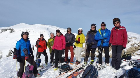 Skitour Mellenköpfe und Wanderung Gapfohl