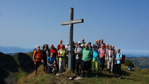 Über sieben Hügel nach Damüls am 28. August