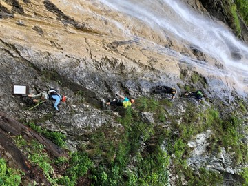 Wasserfall Klettersteig und Wanderung
