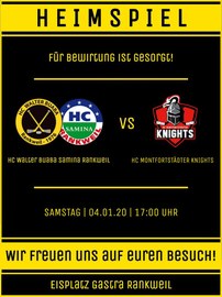 Heimspiel HC Walter Buaba Samina Rankweil - HC Knights