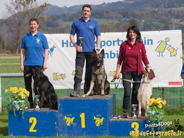 Die Rankler Hundesportler melden sich zurück! 2.April 2016: 1. VHV-Cup-Prüfung