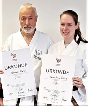 Raiffeisen Karateclub Rankweil: Erfolgreiche DAN-Prüfungen