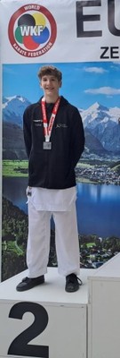 Raiffeisen Karateclub Rankweil. Toller Erfolg für Lorenz JENNI beim Euro Cup in Zell am See