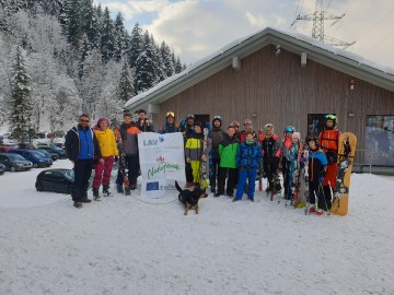 ERASMUS+ "Jugend in Aktion": Skitag am Sonnenkopf