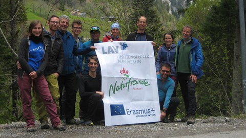 ERASMUS+ "Jugend in Aktion": Fortbildung Alpines Klettern
