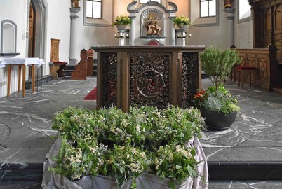 Kräuterweihe in der Basilika