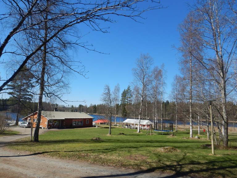 Der Campingplatz in "Metsäranta" in Finnland ist unsere Unterkunft!