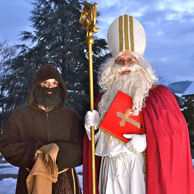 Nikolaus zu Besuch in Rankweil