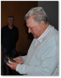 Franz Kemmer erhält das Silberne Posthorn