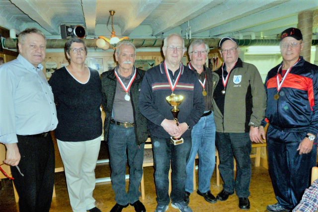 Siegerehrung  LGA-Wintercup Senioren 3    2016-2017