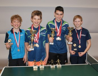3 Landesmeistertitel für den Tischtenniclub Rankweil