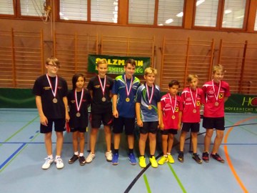 Landesmeistertitel Tischtennis NachwuchsMannschaftsmeisterschaften U13