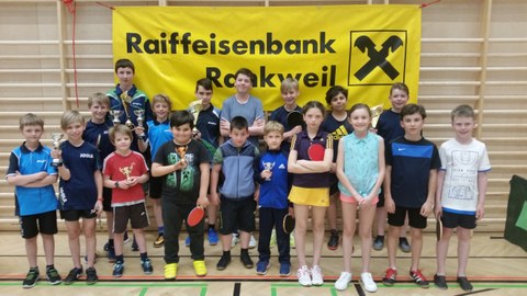 Tischtennis Jugendvereinsmeisterschaft 2018