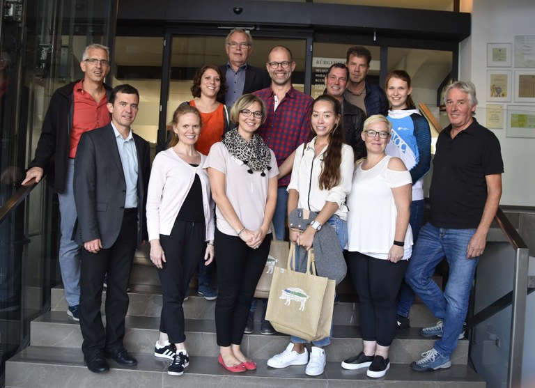Delegationsvertreter aus Kanada und Belgien zu Besuch in Rankweil